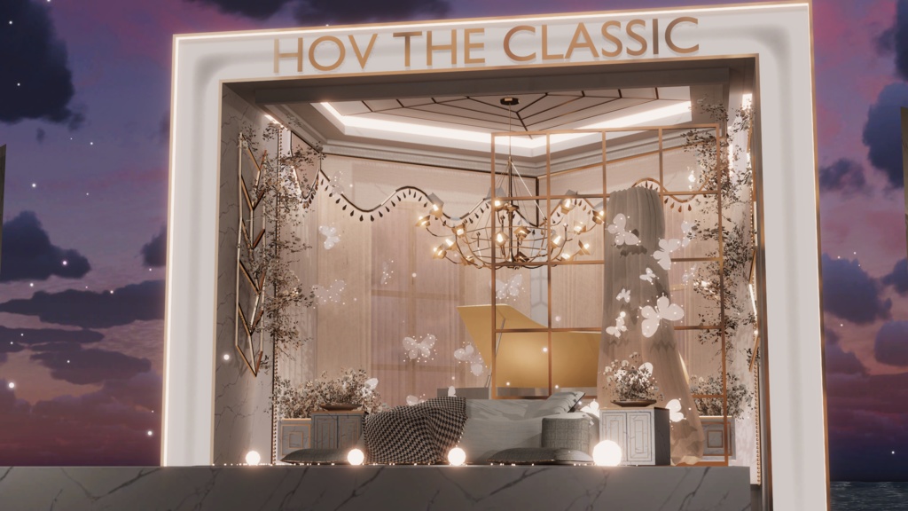 WARUDO(PRO/STANDARD) SHOWCASE ENVIRONMENT - V008 HOV THE CLASSIC SET 4color in1