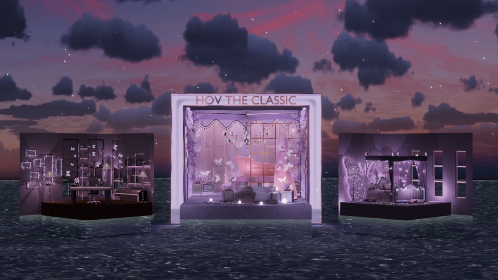 WARUDO(PRO/STANDARD) SHOWCASE ENVIRONMENT - V008 HOV THE CLASSIC SET 4color in1