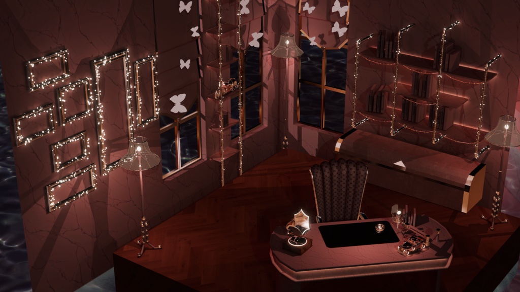 WARUDO(PRO/STANDARD) SHOWCASE ENVIRONMENT - V008 HOV THE CLASSIC SET 4color in1