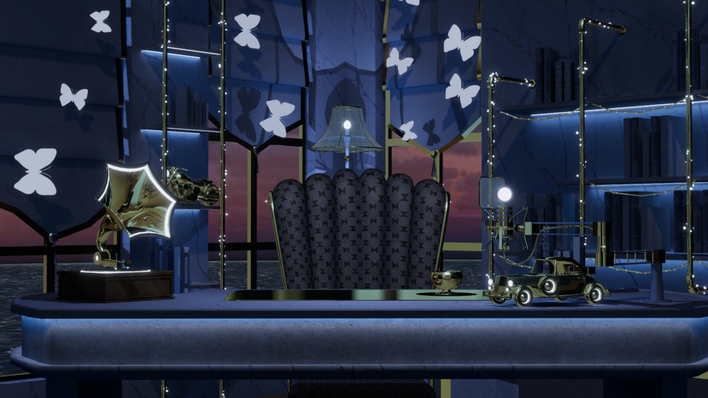 WARUDO(PRO/STANDARD) SHOWCASE ENVIRONMENT - V008 HOV THE CLASSIC SET 4color in1