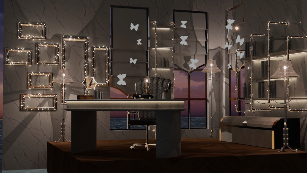 WARUDO(PRO/STANDARD) SHOWCASE ENVIRONMENT - V008 HOV THE CLASSIC SET 4color in1