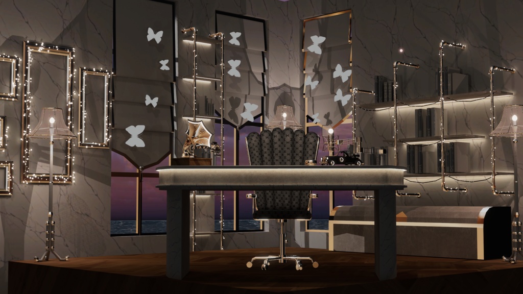 WARUDO(PRO/STANDARD) SHOWCASE ENVIRONMENT - V008 HOV THE CLASSIC SET 4color in1