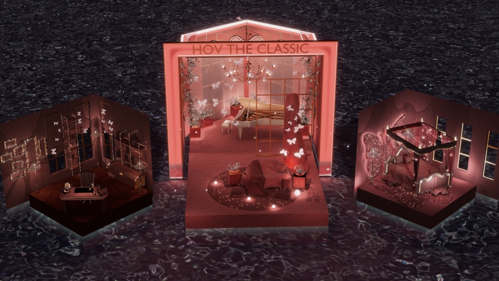 WARUDO(PRO/STANDARD) SHOWCASE ENVIRONMENT - V008 HOV THE CLASSIC SET 4color in1