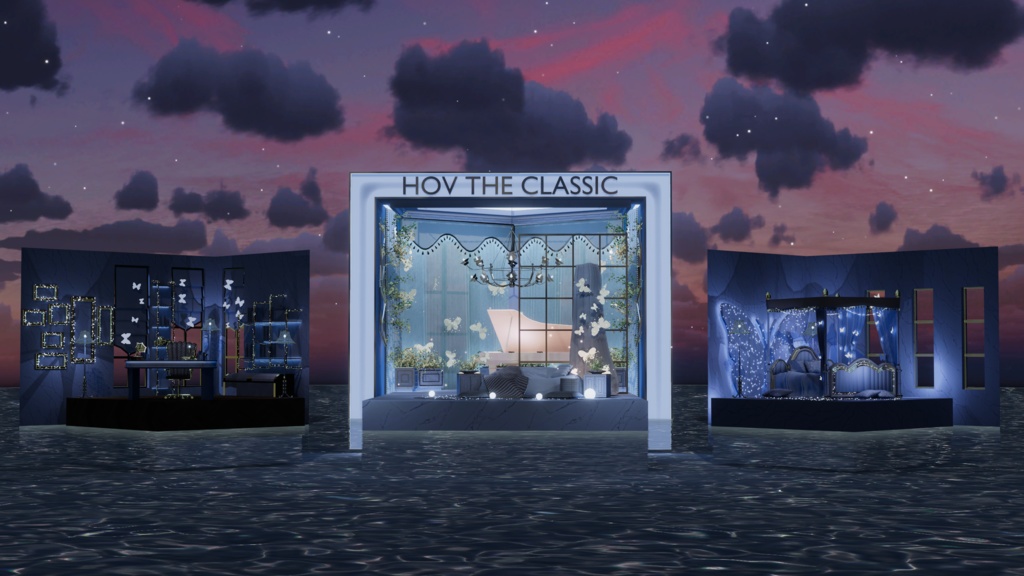 WARUDO(PRO/STANDARD) SHOWCASE ENVIRONMENT - V008 HOV THE CLASSIC SET 4color in1