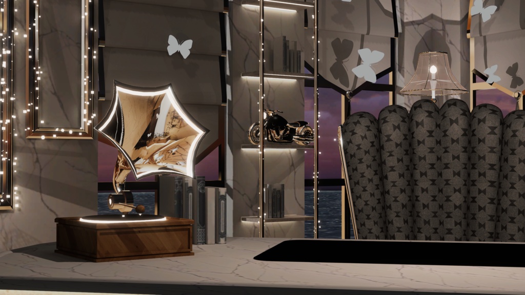 WARUDO(PRO/STANDARD) SHOWCASE ENVIRONMENT - V008 HOV THE CLASSIC SET 4color in1