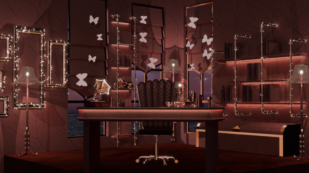 WARUDO(PRO/STANDARD) SHOWCASE ENVIRONMENT - V008 HOV THE CLASSIC SET 4color in1