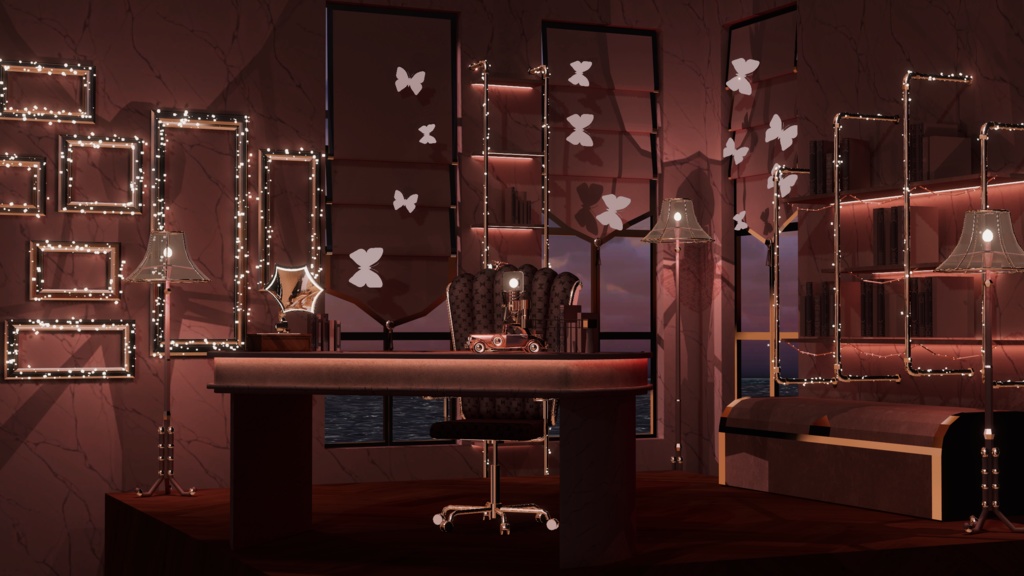 WARUDO(PRO/STANDARD) SHOWCASE ENVIRONMENT - V008 HOV THE CLASSIC SET 4color in1