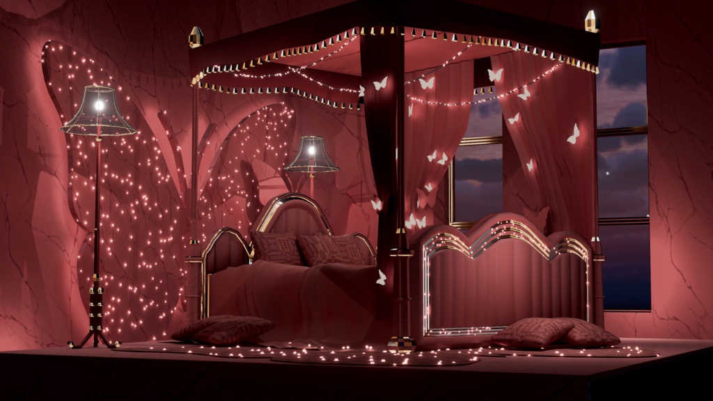 WARUDO(PRO/STANDARD) SHOWCASE ENVIRONMENT - V008 HOV THE CLASSIC SET 4color in1