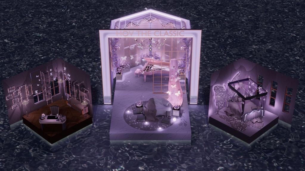 WARUDO(PRO/STANDARD) SHOWCASE ENVIRONMENT - V008 HOV THE CLASSIC SET 4color in1