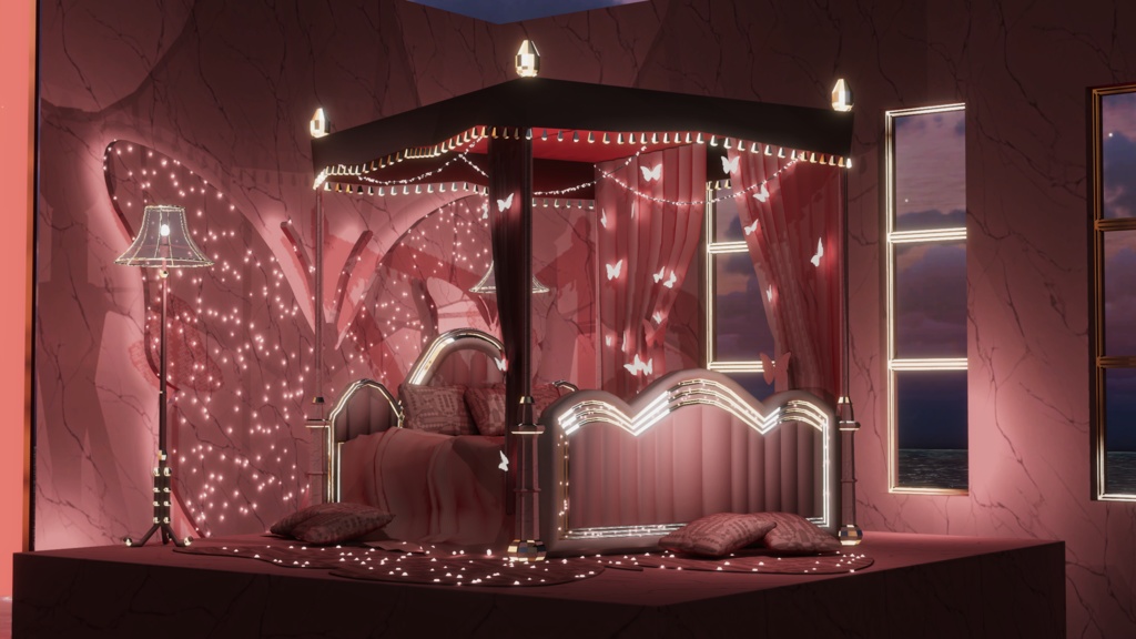 WARUDO(PRO/STANDARD) SHOWCASE ENVIRONMENT - V008 HOV THE CLASSIC SET 4color in1