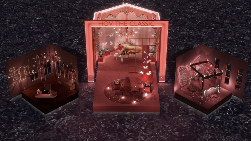 WARUDO(PRO/STANDARD) SHOWCASE ENVIRONMENT - V008 HOV THE CLASSIC SET 4color in1