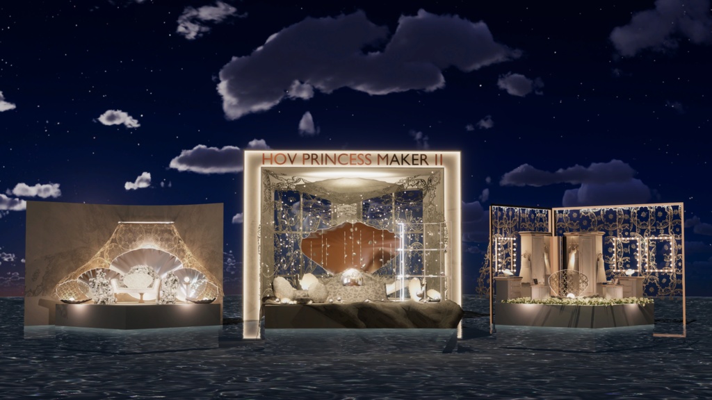 WARUDO(PRO/STANDARD) SHOWCASE ENVIRONMENT - V009 HOV PRINCESS MAKER2 SET 2color in1