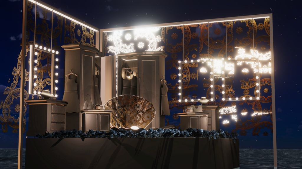 WARUDO(PRO/STANDARD) SHOWCASE ENVIRONMENT - V009 HOV PRINCESS MAKER2 SET 2color in1