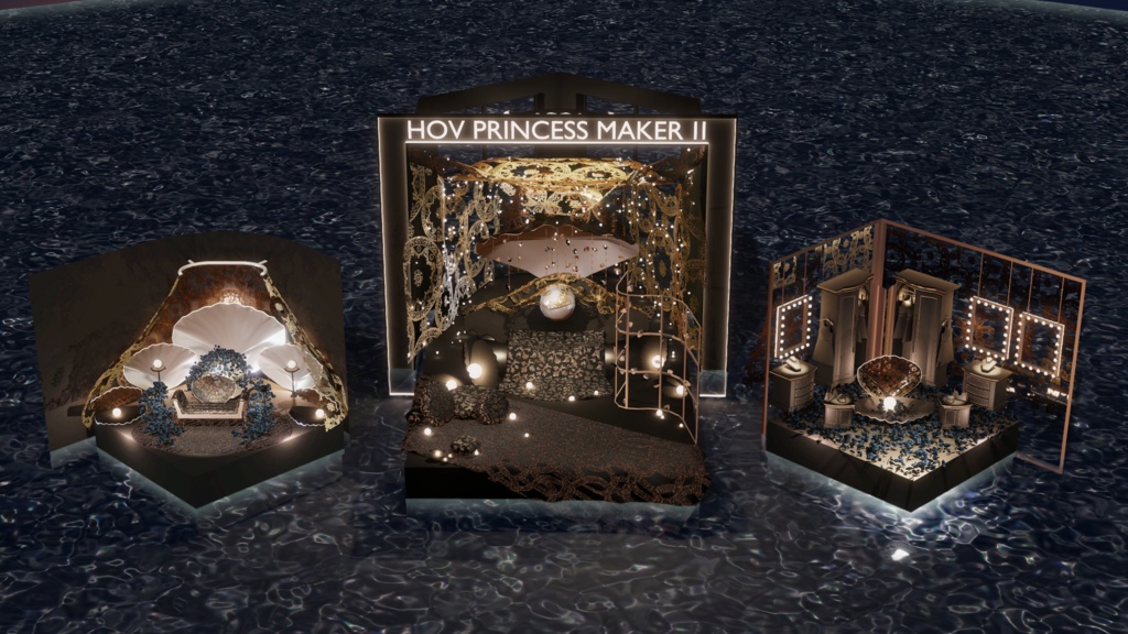 WARUDO(PRO/STANDARD) SHOWCASE ENVIRONMENT - V009 HOV PRINCESS MAKER2 SET 2color in1