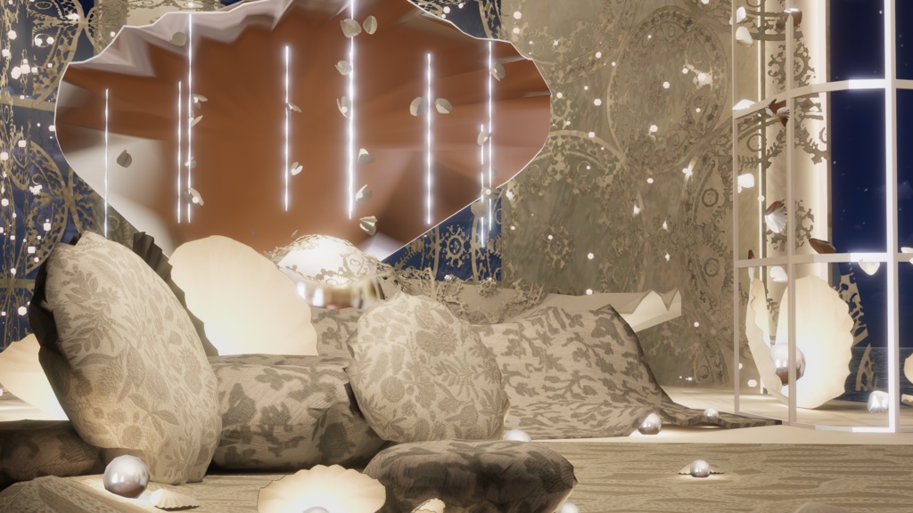 WARUDO(PRO/STANDARD) SHOWCASE ENVIRONMENT - V009 HOV PRINCESS MAKER2 SET 2color in1