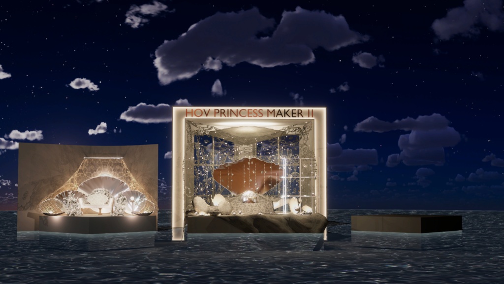 WARUDO(PRO/STANDARD) SHOWCASE ENVIRONMENT - V009 HOV PRINCESS MAKER2 SET 2color in1