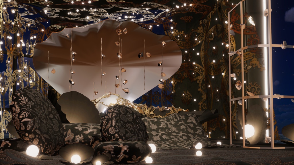 WARUDO(PRO/STANDARD) SHOWCASE ENVIRONMENT - V009 HOV PRINCESS MAKER2 SET 2color in1