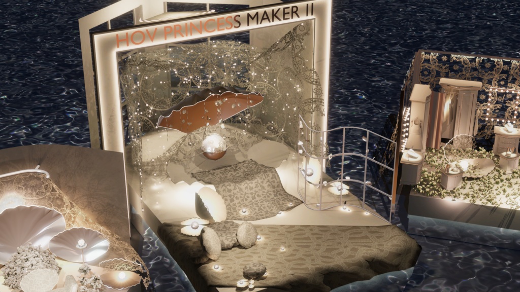 WARUDO(PRO/STANDARD) SHOWCASE ENVIRONMENT - V009 HOV PRINCESS MAKER2 SET 2color in1