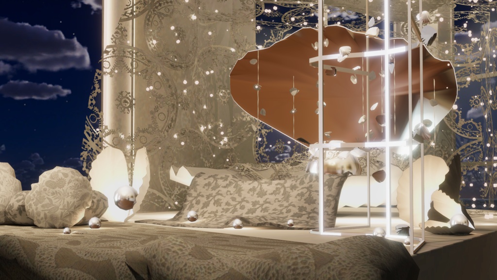 WARUDO(PRO/STANDARD) SHOWCASE ENVIRONMENT - V009 HOV PRINCESS MAKER2 SET 2color in1