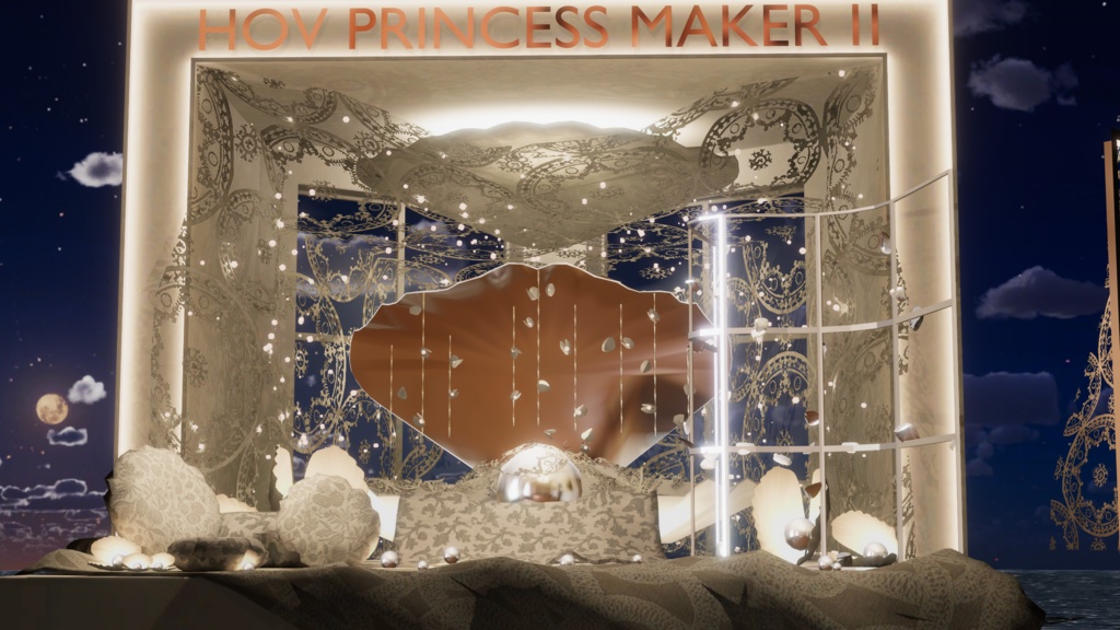 WARUDO(PRO/STANDARD) SHOWCASE ENVIRONMENT - V009 HOV PRINCESS MAKER2 SET 2color in1