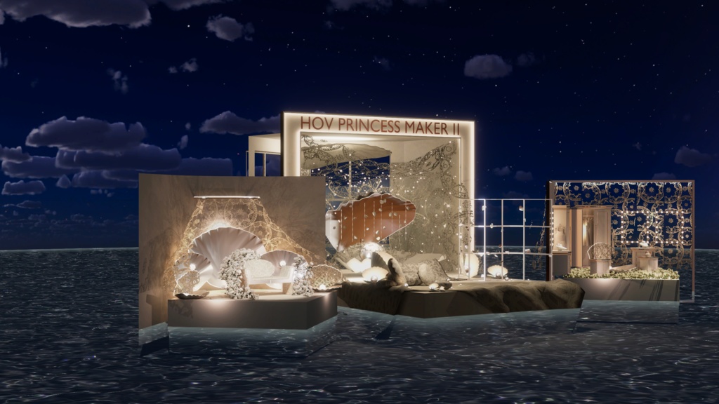 WARUDO(PRO/STANDARD) SHOWCASE ENVIRONMENT - V009 HOV PRINCESS MAKER2 SET 2color in1