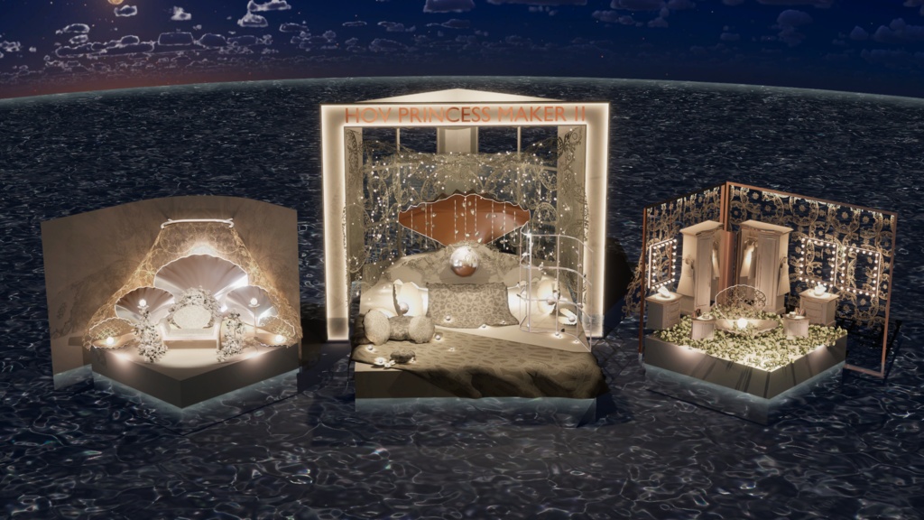 WARUDO(PRO/STANDARD) SHOWCASE ENVIRONMENT - V009 HOV PRINCESS MAKER2 SET 2color in1