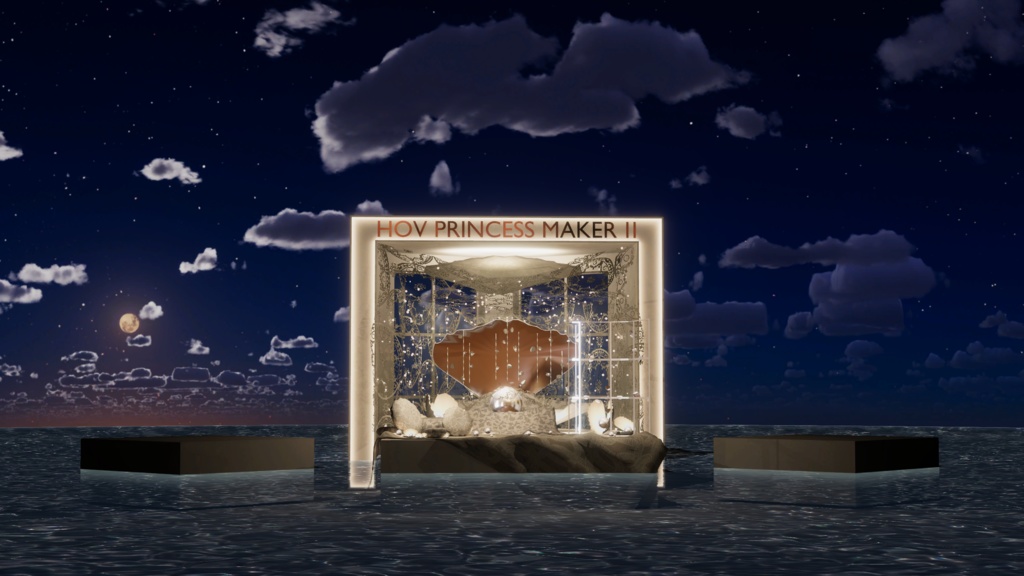 WARUDO(PRO/STANDARD) SHOWCASE ENVIRONMENT - V009 HOV PRINCESS MAKER2 SET 2color in1