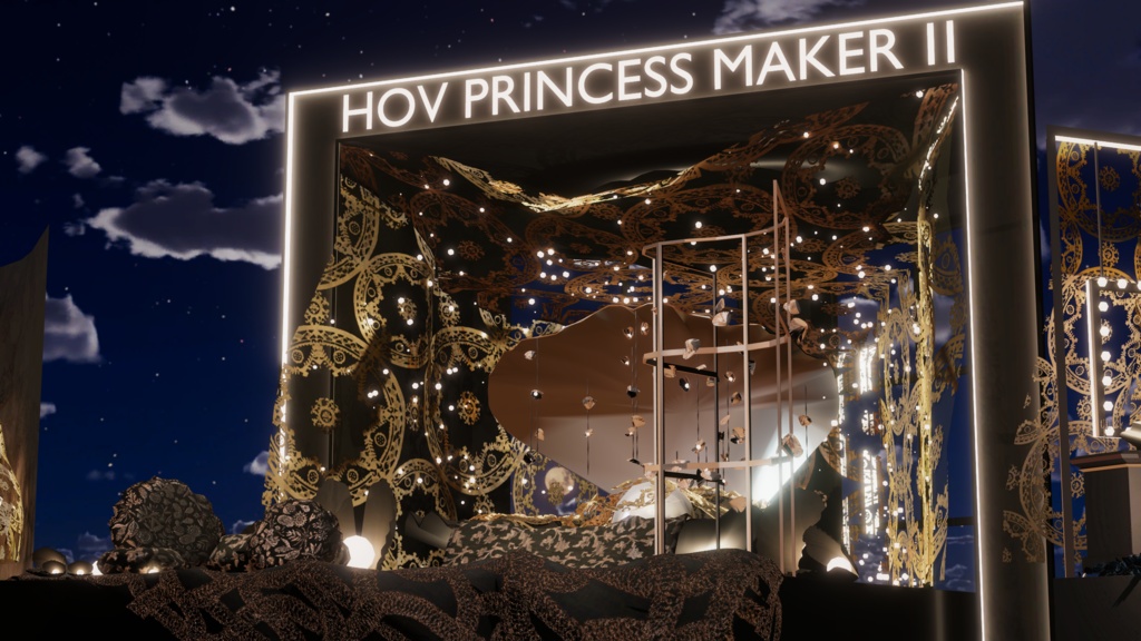 WARUDO(PRO/STANDARD) SHOWCASE ENVIRONMENT - V009 HOV PRINCESS MAKER2 SET 2color in1