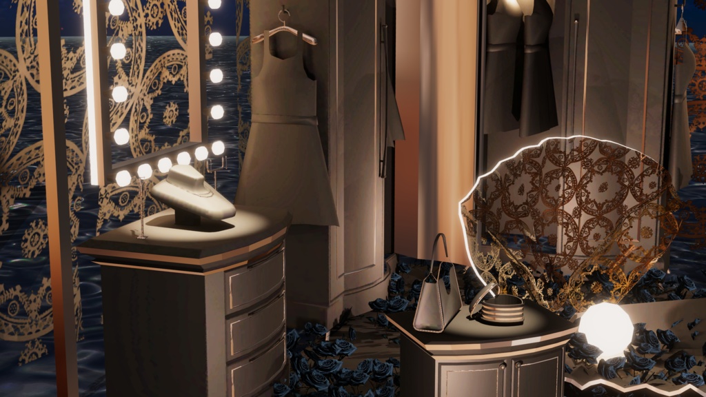 WARUDO(PRO/STANDARD) SHOWCASE ENVIRONMENT - V009 HOV PRINCESS MAKER2 SET 2color in1