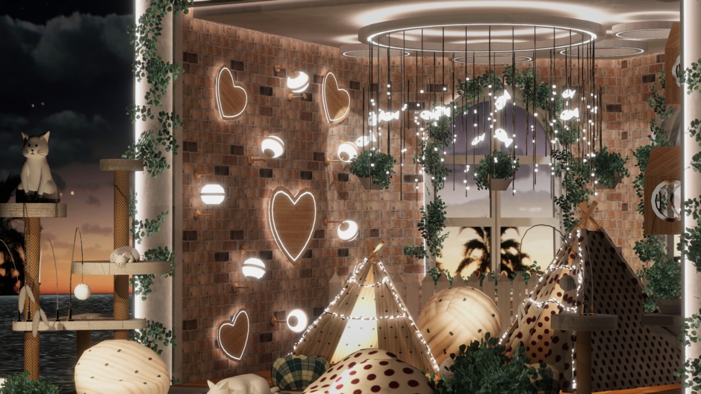 WARUDO(PRO/STANDARD) SHOWCASE ENVIRONMENT - V010 HOV MEOW MEOW SET