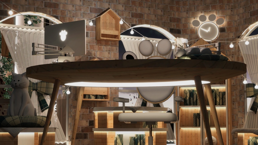 WARUDO(PRO/STANDARD) SHOWCASE ENVIRONMENT - V010 HOV MEOW MEOW SET