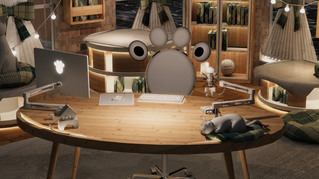 WARUDO(PRO/STANDARD) SHOWCASE ENVIRONMENT - V010 HOV MEOW MEOW SET