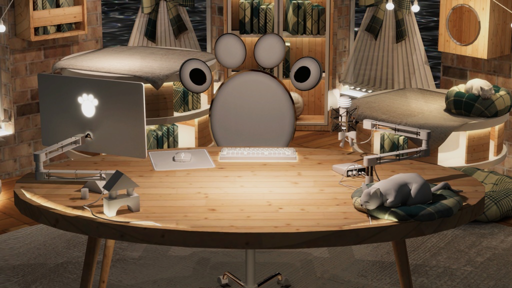 WARUDO(PRO/STANDARD) SHOWCASE ENVIRONMENT - V010 HOV MEOW MEOW SET