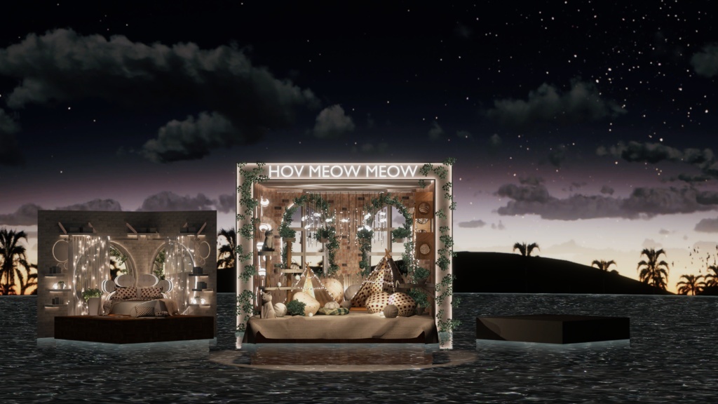 WARUDO(PRO/STANDARD) SHOWCASE ENVIRONMENT - V010 HOV MEOW MEOW SET