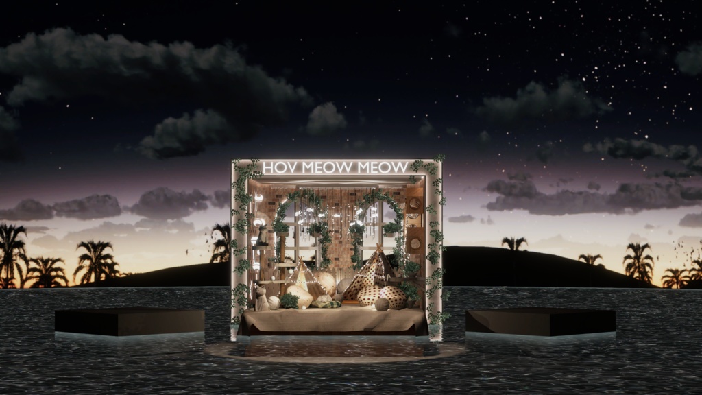 WARUDO(PRO/STANDARD) SHOWCASE ENVIRONMENT - V010 HOV MEOW MEOW SET