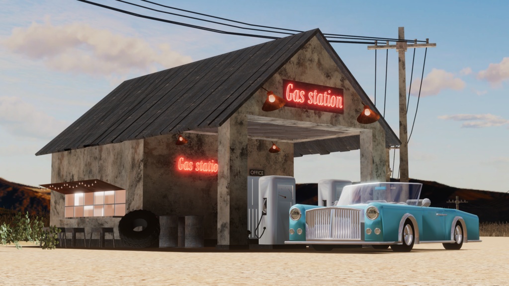 WARUDO와루도(PRO/STANDARD) ENVIRONMENT W064-THE CROSSROAD(2in1)