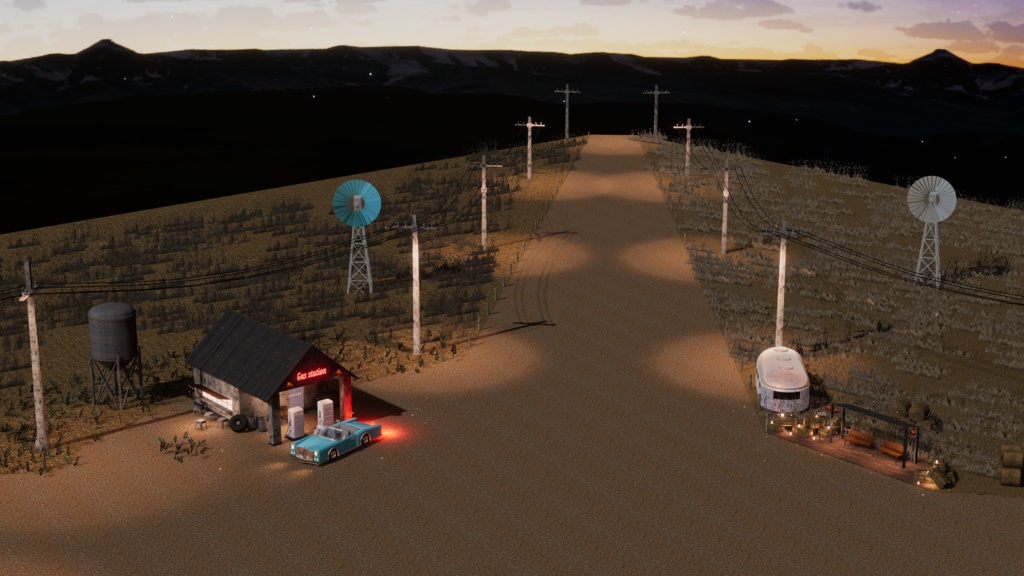 WARUDO와루도(PRO/STANDARD) ENVIRONMENT W064-THE CROSSROAD(2in1)