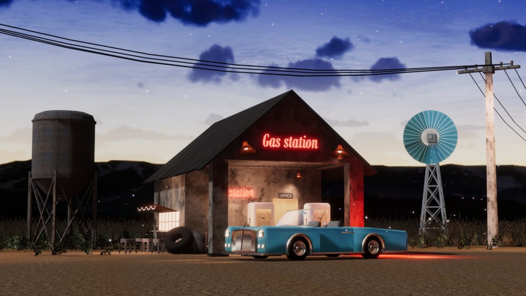 WARUDO와루도(PRO/STANDARD) ENVIRONMENT W064-THE CROSSROAD(2in1)