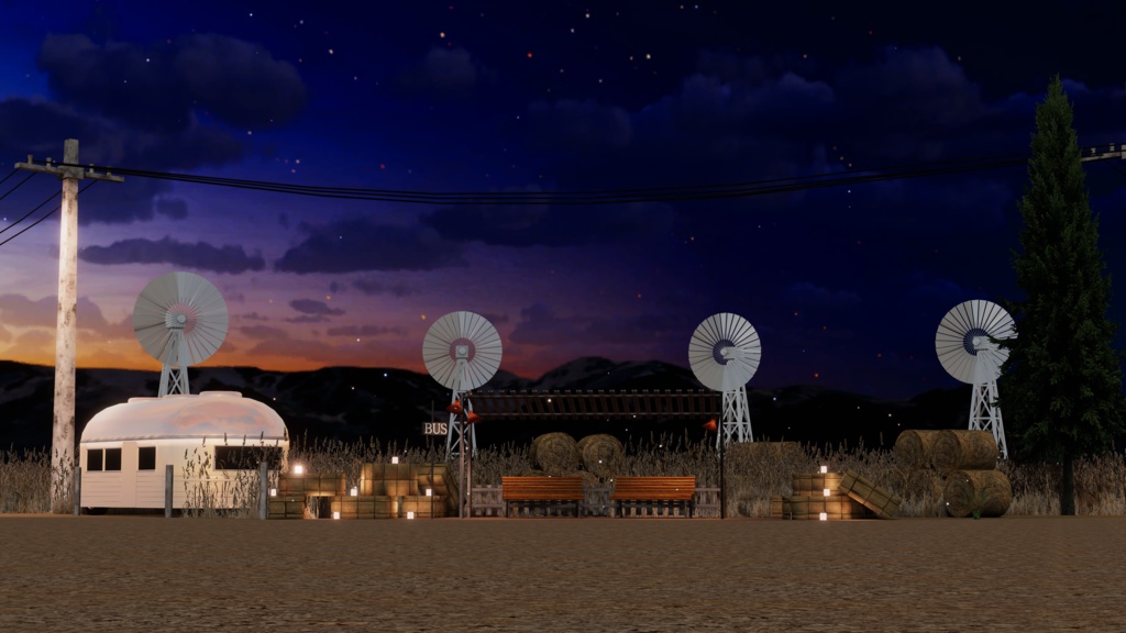 WARUDO와루도(PRO/STANDARD) ENVIRONMENT W064-THE CROSSROAD(2in1)