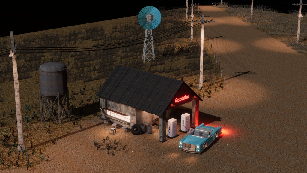 WARUDO와루도(PRO/STANDARD) ENVIRONMENT W064-THE CROSSROAD(2in1)