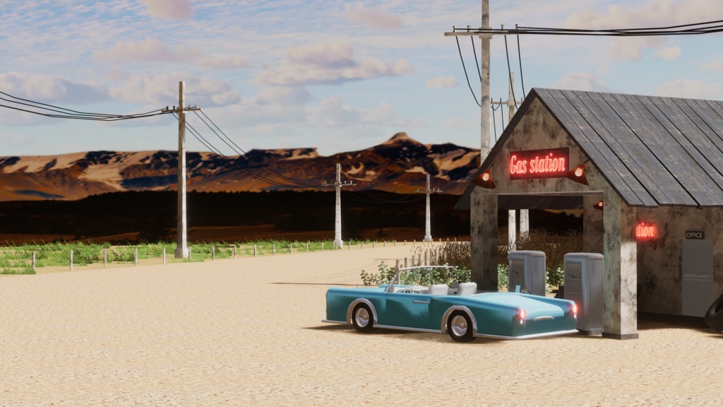 WARUDO와루도(PRO/STANDARD) ENVIRONMENT W064-THE CROSSROAD(2in1)