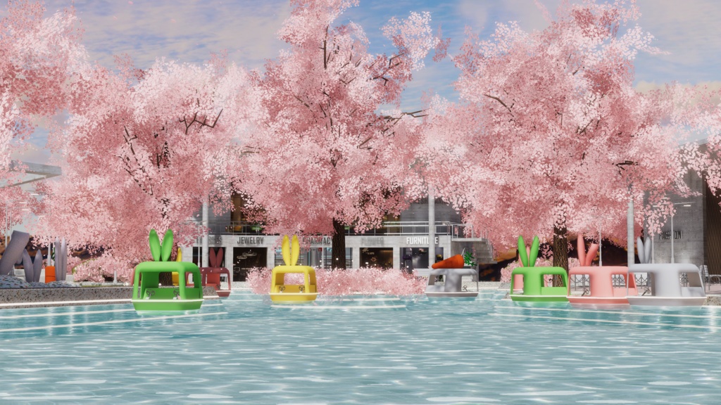 WARUDO와루도(PRO/STANDARD) ENVIRONMENT W065-RABBIT PARK(2in1)