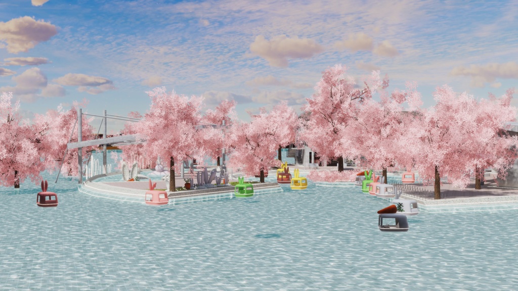 WARUDO와루도(PRO/STANDARD) ENVIRONMENT W065-RABBIT PARK(2in1)