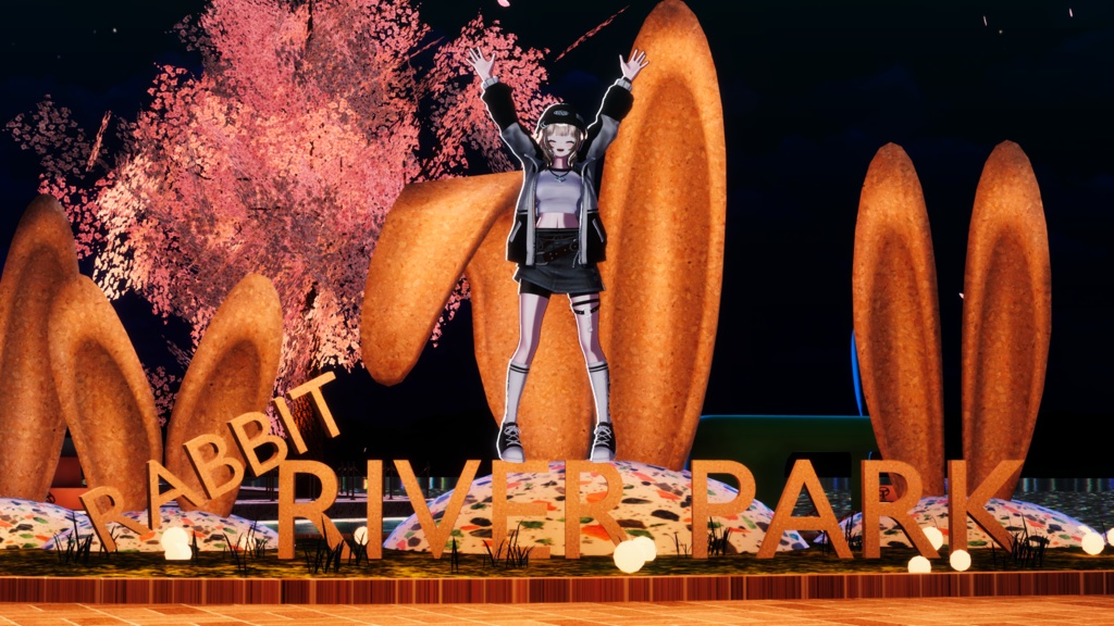 WARUDO와루도(PRO/STANDARD) ENVIRONMENT W065-RABBIT PARK(2in1)