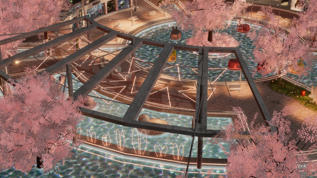 WARUDO와루도(PRO/STANDARD) ENVIRONMENT W065-RABBIT PARK(2in1)