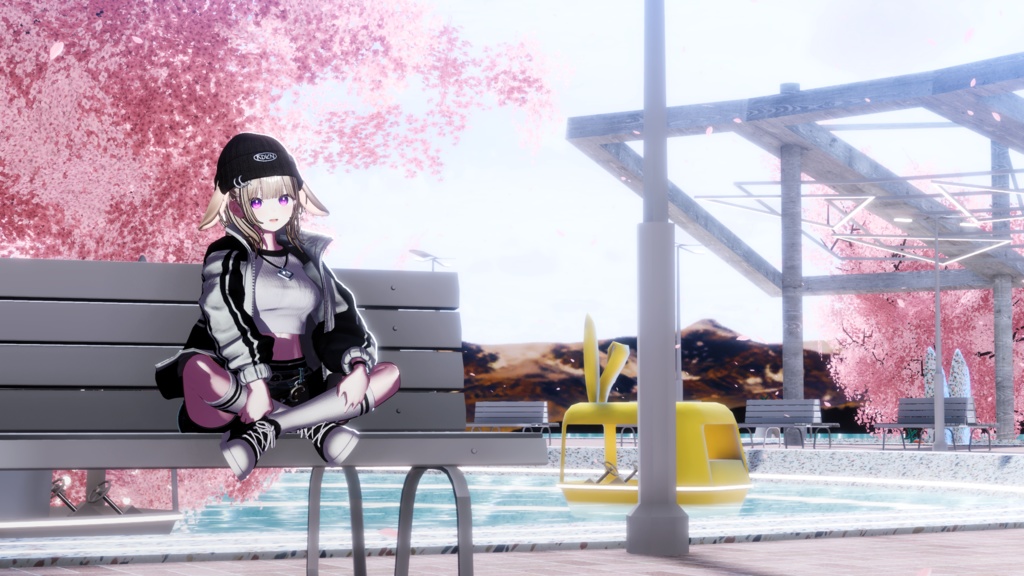 WARUDO와루도(PRO/STANDARD) ENVIRONMENT W065-RABBIT PARK(2in1)