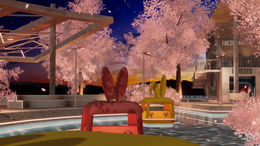 WARUDO와루도(PRO/STANDARD) ENVIRONMENT W065-RABBIT PARK(2in1)