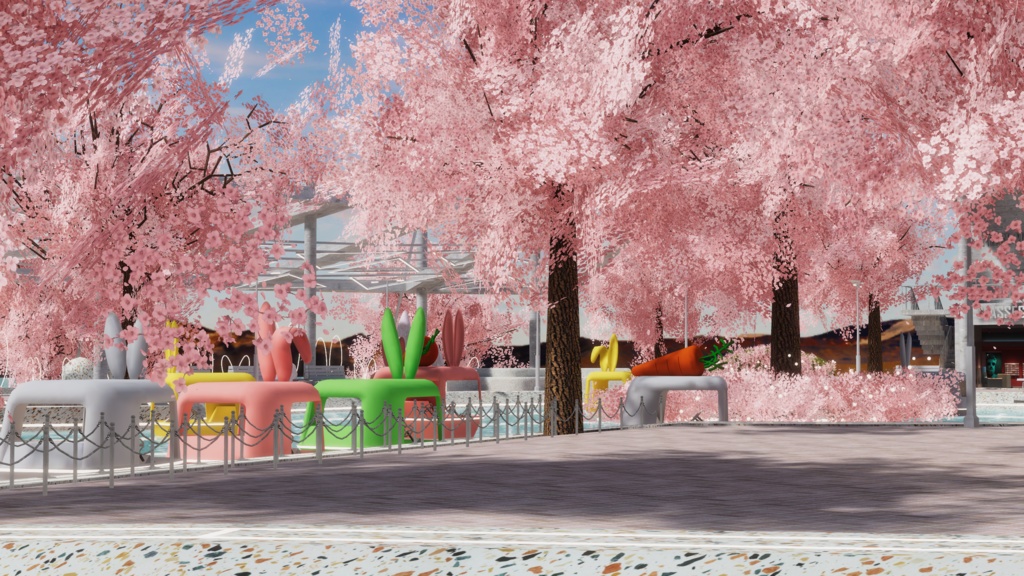 WARUDO와루도(PRO/STANDARD) ENVIRONMENT W065-RABBIT PARK(2in1)