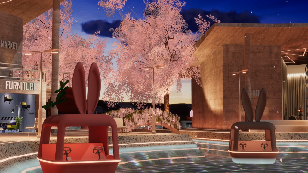 WARUDO와루도(PRO/STANDARD) ENVIRONMENT W065-RABBIT PARK(2in1)