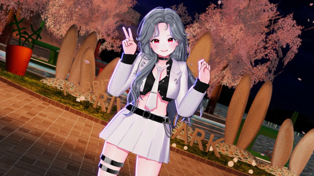 WARUDO와루도(PRO/STANDARD) ENVIRONMENT W065-RABBIT PARK(2in1)